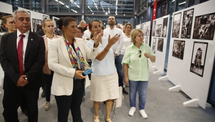 Aydın’da ’Atatürk Fotoğrafları Sergisi’ Tekstil Park Sanat Galerisi’nde açıldı