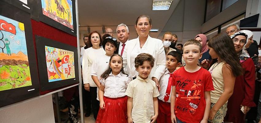 Başkan Çerçioğlu 30 Ağustos Zafer Bayramı Temalı Sergisinin Açılışını Yaptı