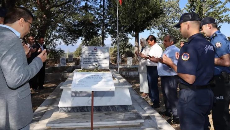 Karacasulu Şehit Akar, mezarı başında anıldı