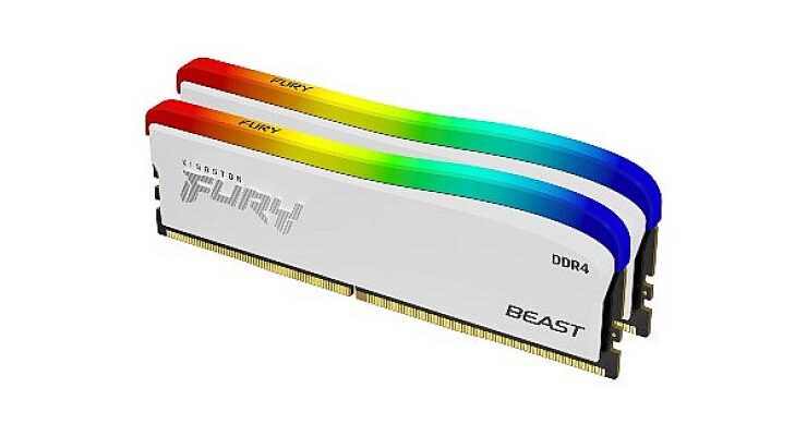 Kingston FURY Yeni Özel Sürüm RGB DDR4’ü Piyasaya Sürüyor