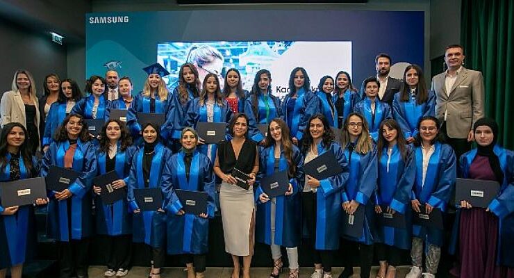 Samsung Türkiye’nin Kadın Teknisyen Eğitim Programı’ndaki ilk mezunlar sertifikalarını aldı