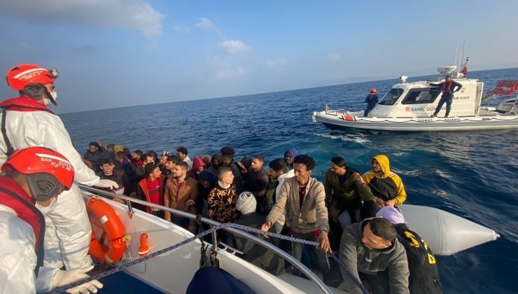 Aydın’da 35 düzensiz göçmen yakalandı, 41’i kurtarıldı