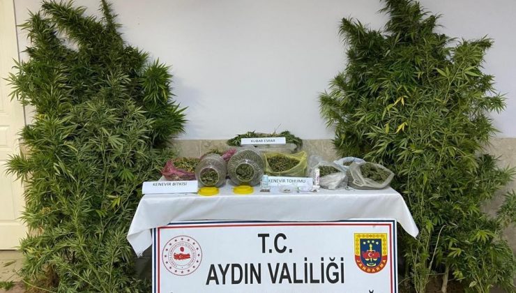 Aydın’da uyuşturucu ile mücadelede bir haftada 2 kişi tutuklandı