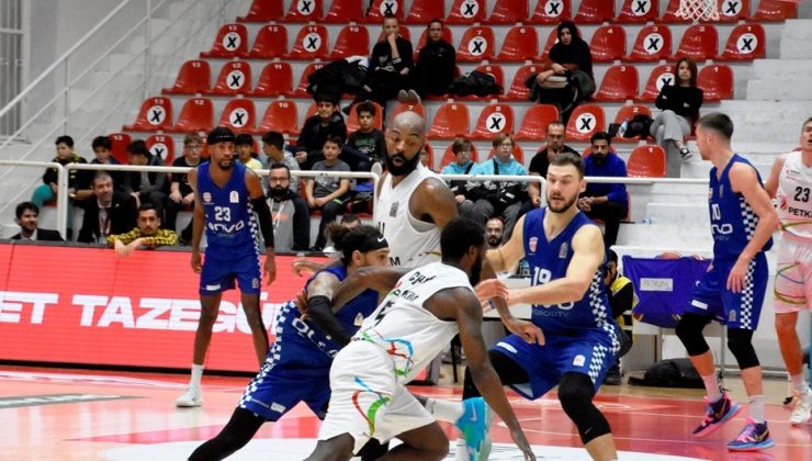Basketbol Süper Ligi: Aliağa Petkimspor: 79 – Onvo Büyükçekmece Basketbol: 75