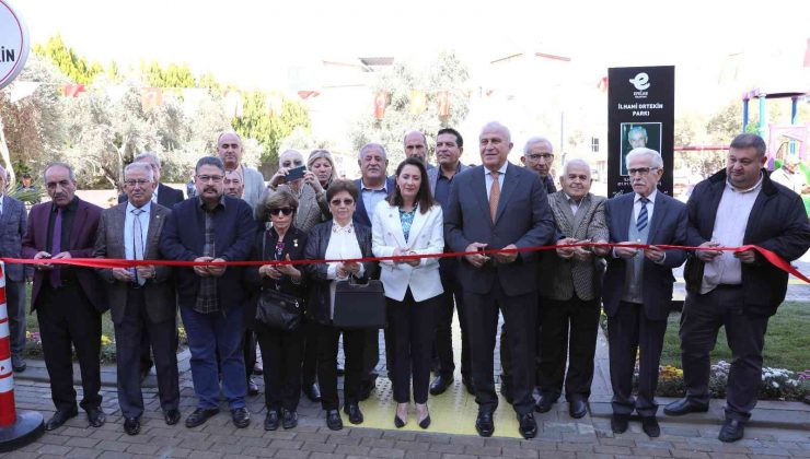 Efeler’de İlhami Ortekin Parkı açıldı