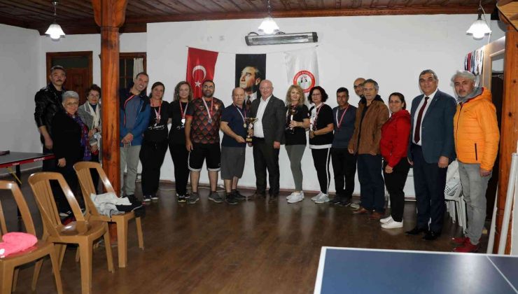 Menteşe’de’ Ataya Saygı’ masa tenisi turnuvası