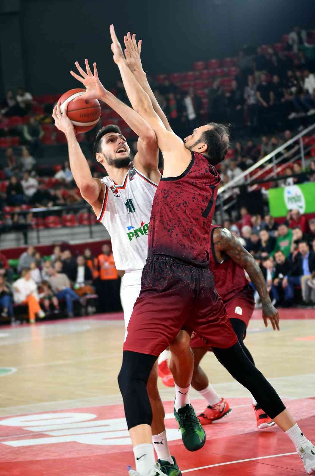 Basketbol Süper Ligi: Pınar Karşıyaka: 96 - Gaziantep Basketbol: 91