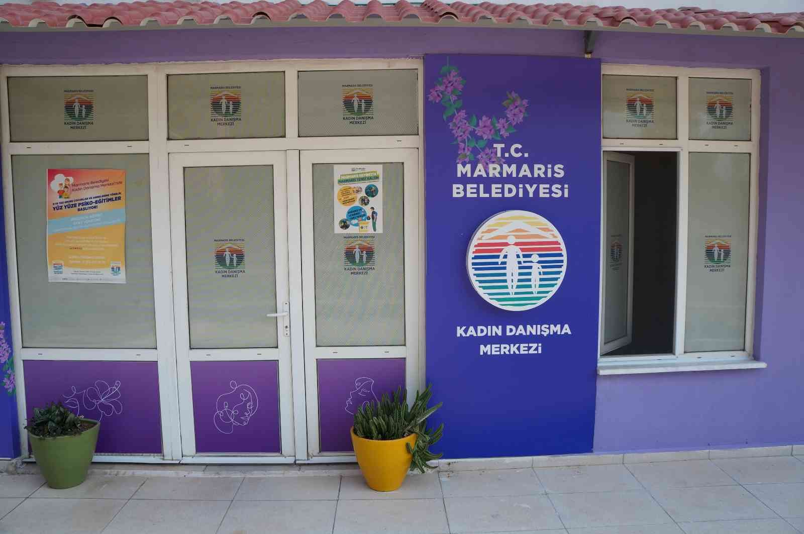 Marmaris’teki Danışma Merkezi kadınlara destek oluyor