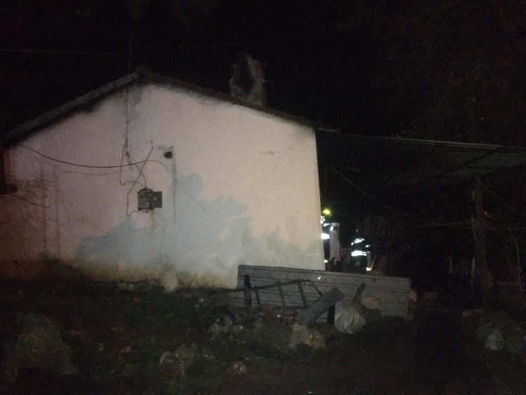 Ula’da ev yangını