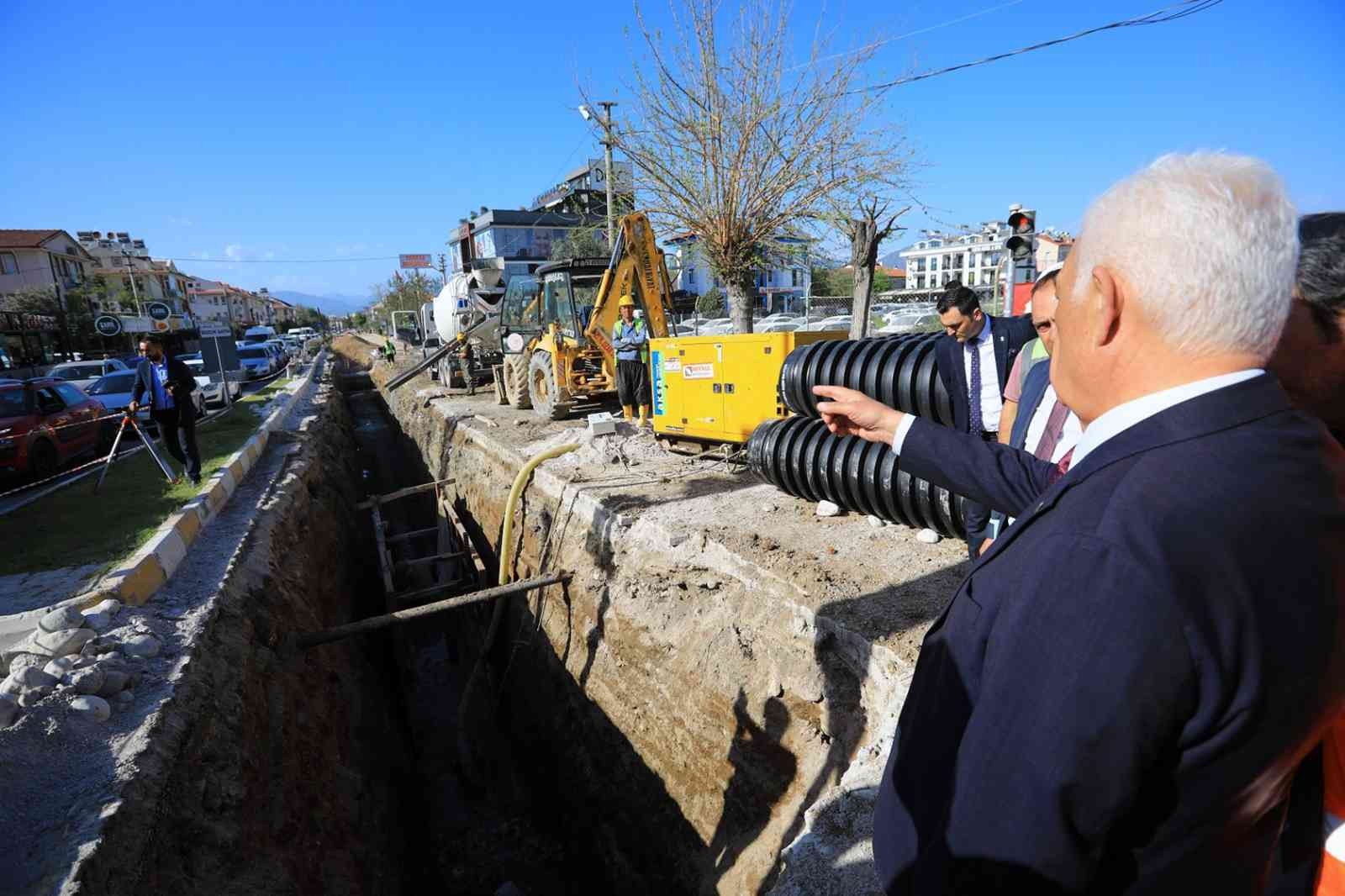185 milyon TL’lik Hisarönü-Ovacık Kanalizasyon hattı tamamlandı