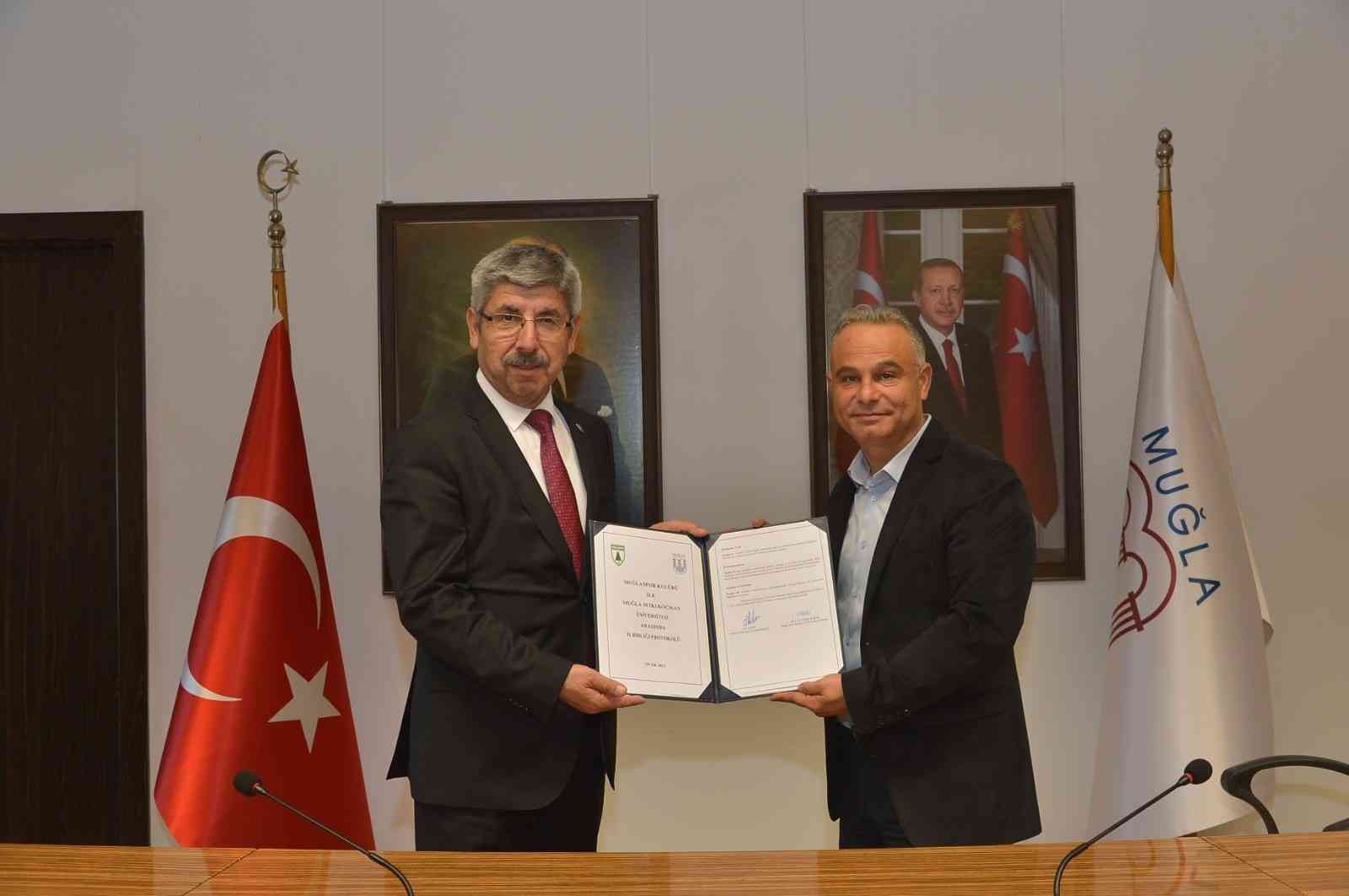 MSKÜ ve Muğlaspor arasında işbirliği protokolü