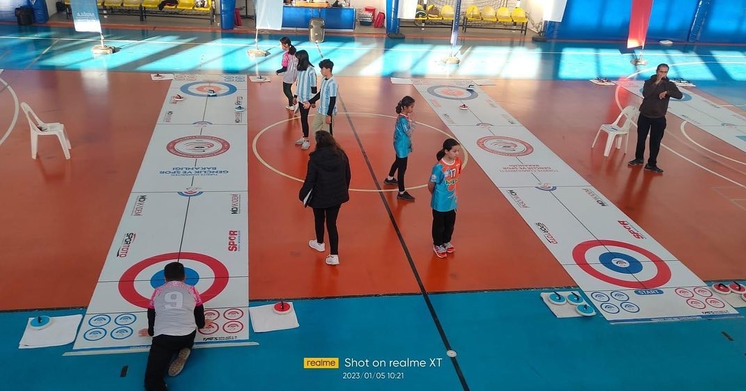 Floor Curling il birinciliği müsabakaları Köyceğiz’de yapıldı