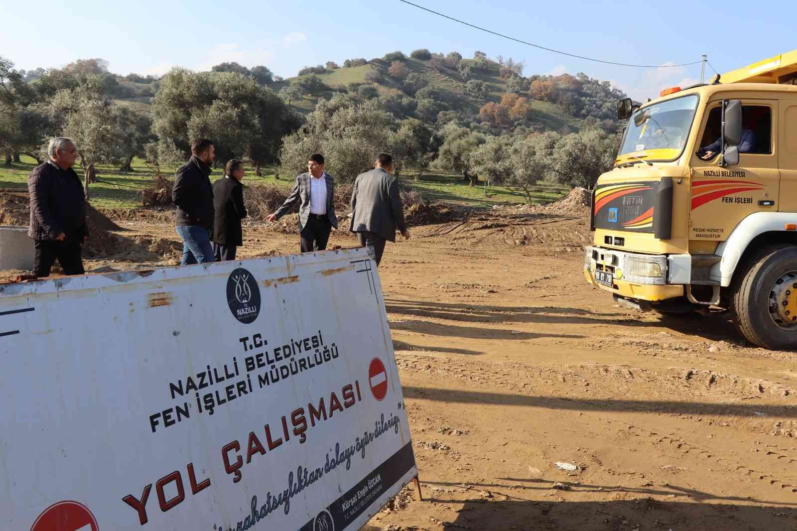 Nazilli Belediyesi Pınarbaşı Mahallesi’nde çalışmalarını sürdürüyor