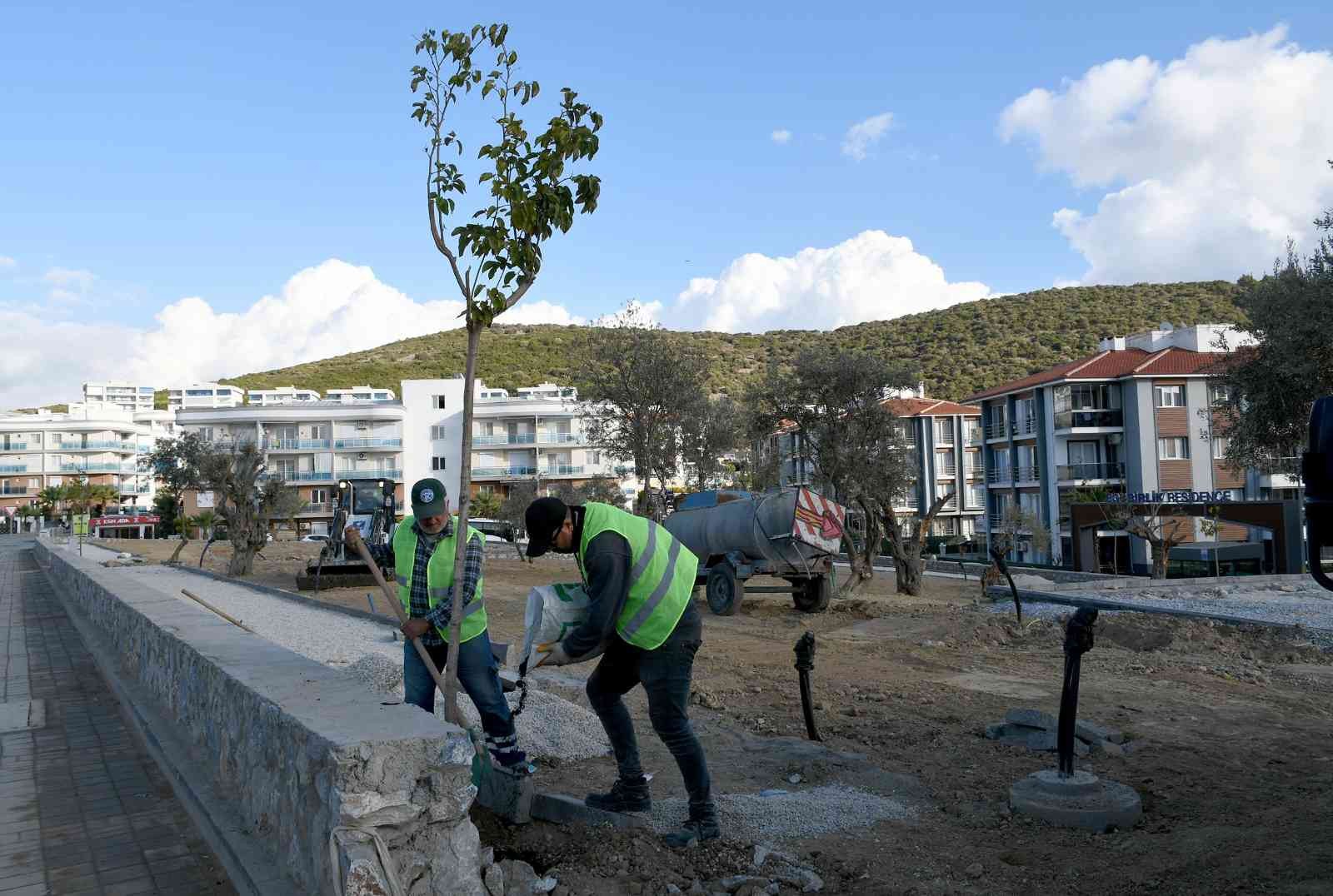 Kuşadası Belediyesi bir yılda yeşile 18 milyon 415 bin TL’lik yatırım yaptı