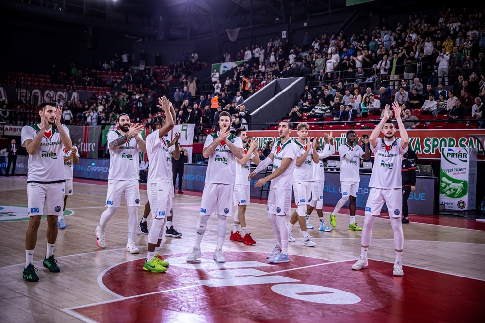 FIBA Şampiyonlar Ligi: Pınar Karşıyaka: 89 - UCAM Murcia: 96