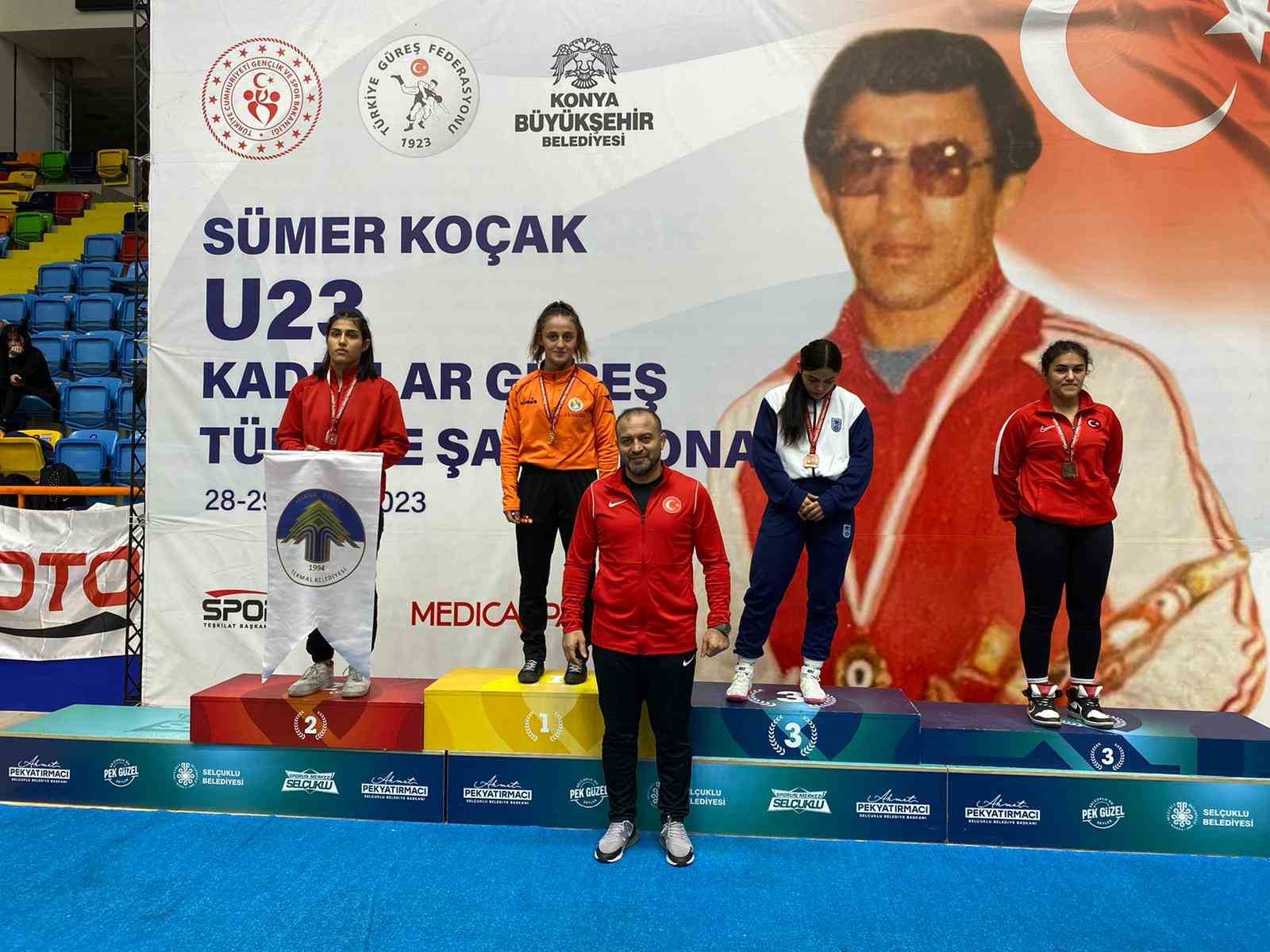 Köyceğizli İlyasoğlu 62 kgda Türkiye şampiyonu oldu
