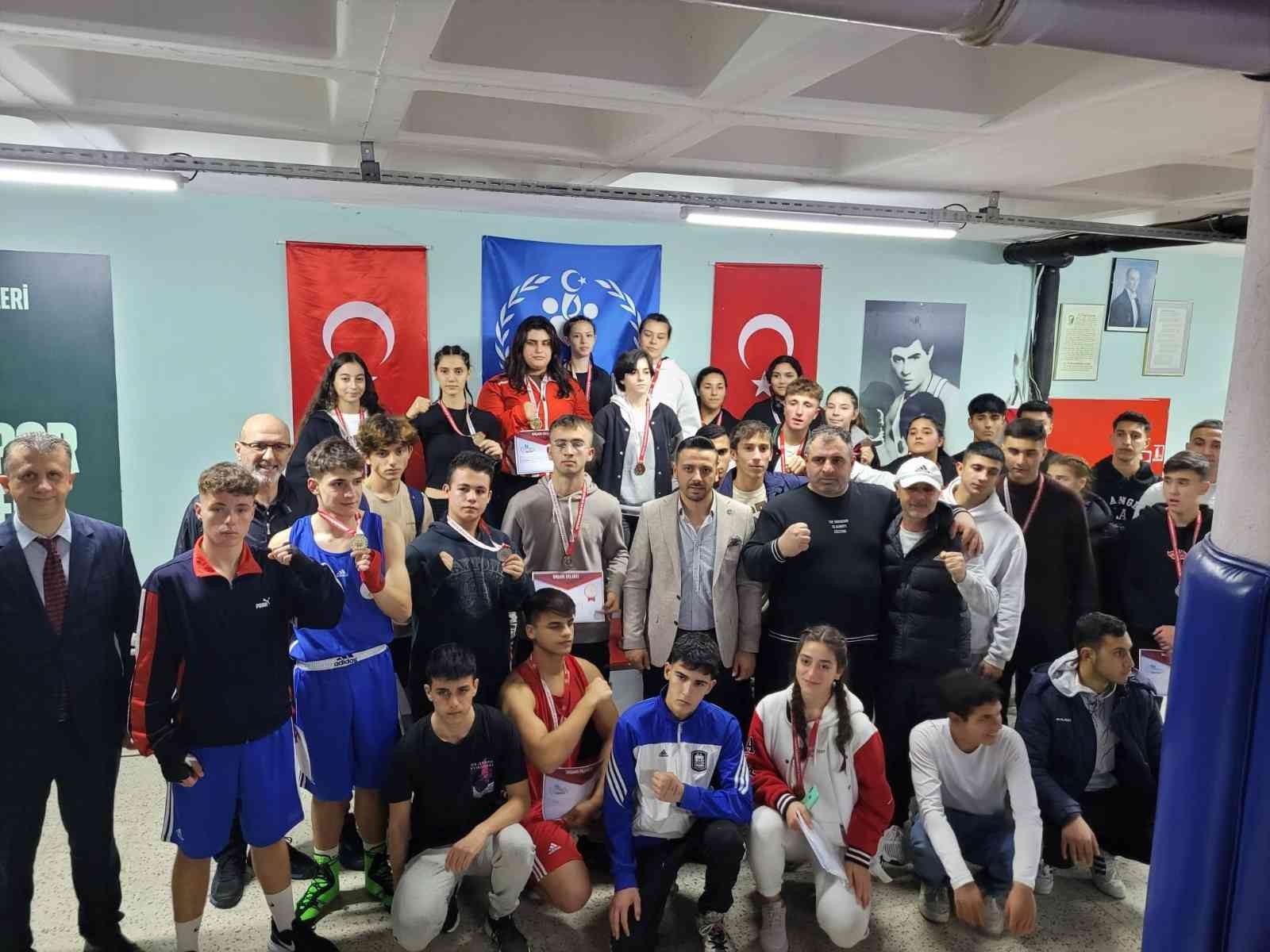 Aydın’da Boks Şampiyonası sona erdi