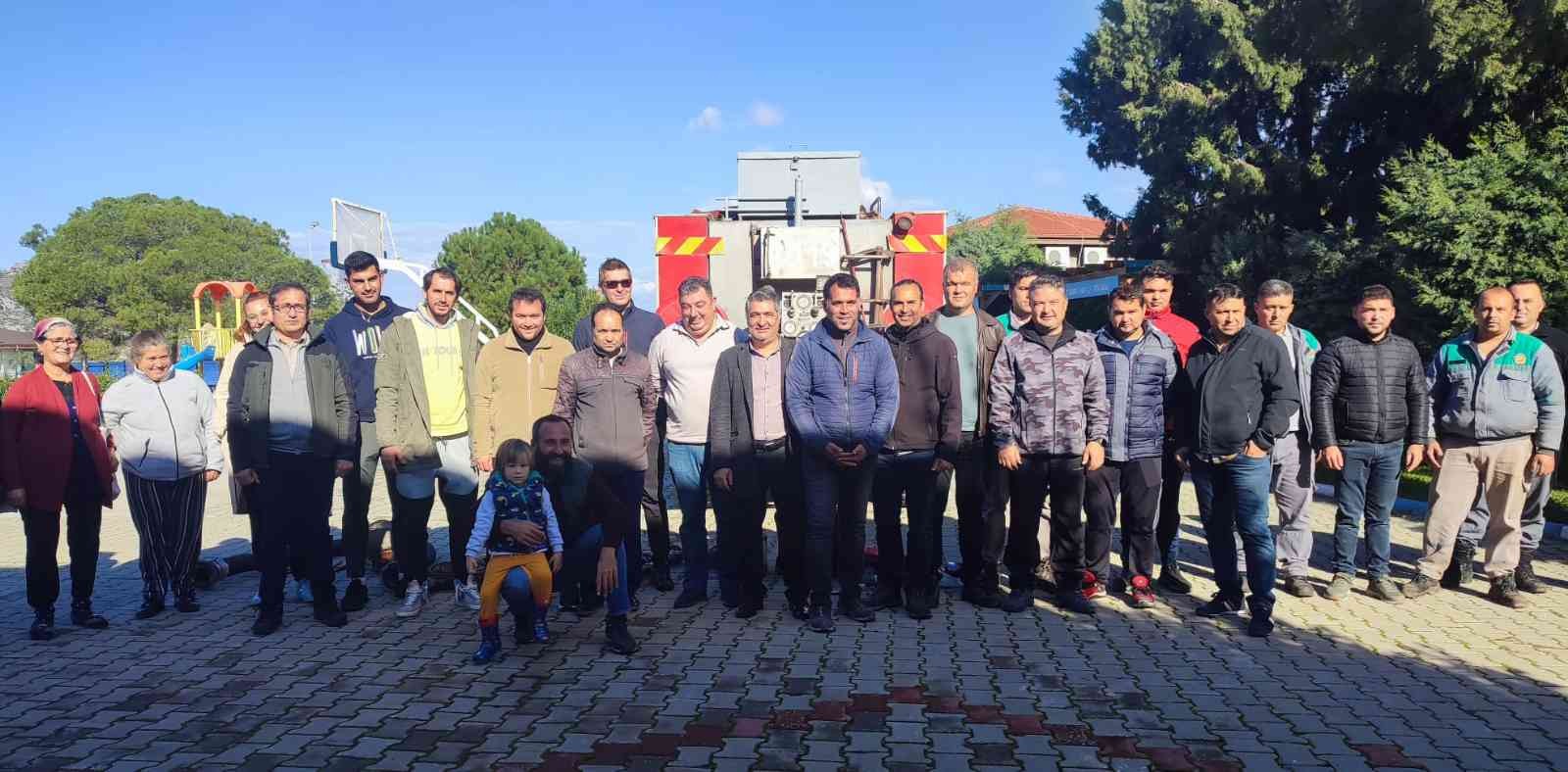 Marmaris’te yangın gönüllüsü eğitimi verildi