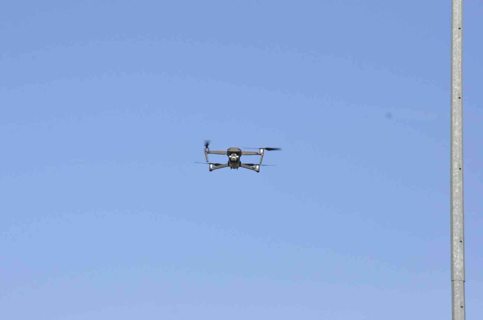 Fethiye’de trafik ekipleri drone destekli denetim yaptı