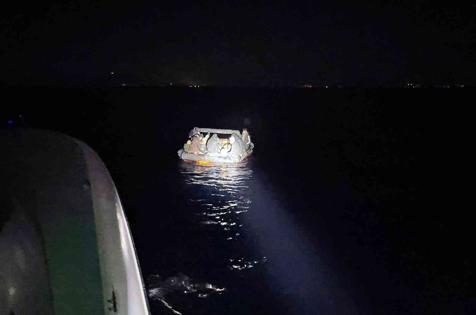 Datça’da 23 düzensiz göçmen kurtarıldı