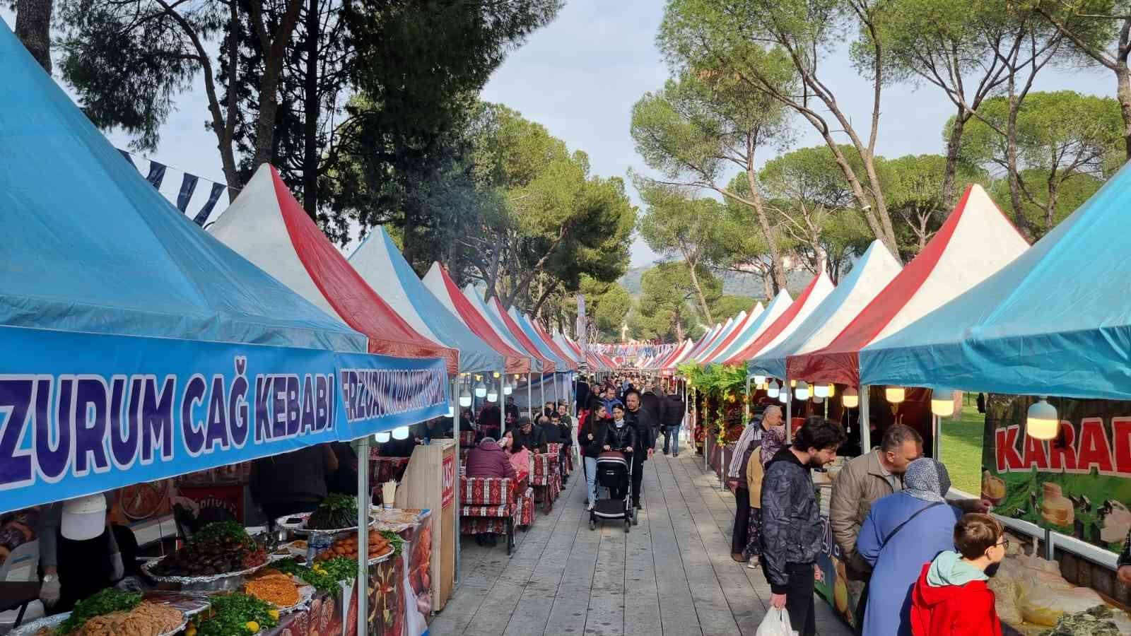Erzurum kültürü Aydın tekstil Park’ta