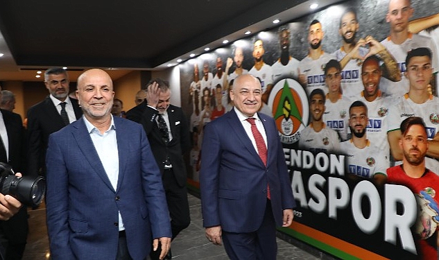 TFF Başkanı Mehmet Büyükekşi'den Alanyaspor'a Ziyaret
