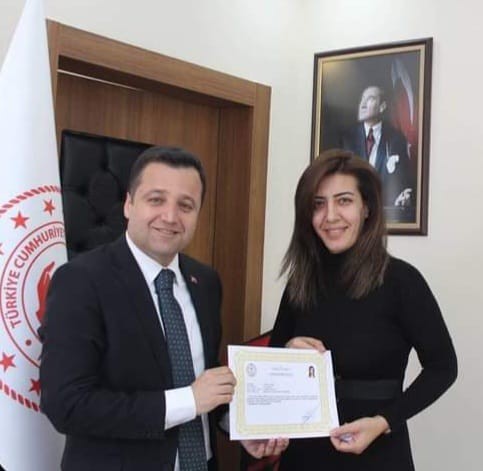 Vali Orhan Tavlı’dan Aile ve Sosyal Hizmetler personellerine başarı belgesi