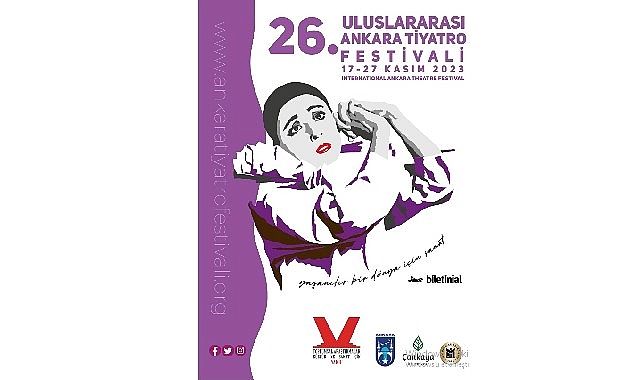 26. uluslararası Ankara tiyatro festivali başlıyor