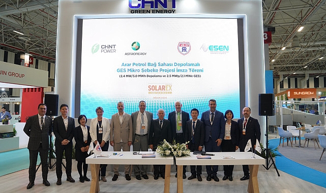 Chint Power'dan Türkiye'nin En Büyük Mikro Şebeke Uygulamalı Depolamalı Güneş Enerjisi Tesisi