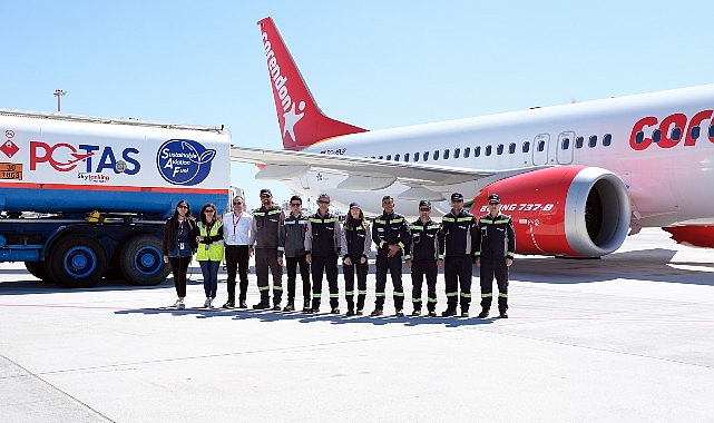 Corendon Airlines, Antalya'da bir ilke imza atarak Sürdürebilir Havacılık Yakıtı (SAF) yakıt kullanımına başladı