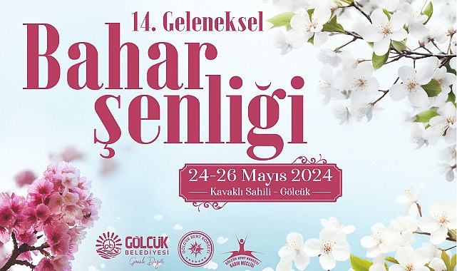 14. Geleneksel Bahar Şenliği Gölcük'te Başlıyor
