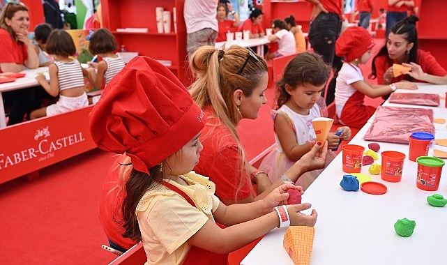Faber-Castell, hayal gücünü destekleyen atölyeleri ile Yaratıcı Çocuk Festivali'nde