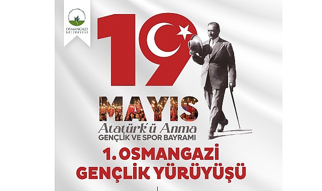 Haluk Levent'in katılımıyla 'Osmangazi Gençlik Yürüyüşü'