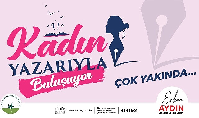 Osmangazili kadınlar 'Kadın Yazarıyla Buluşuyor'